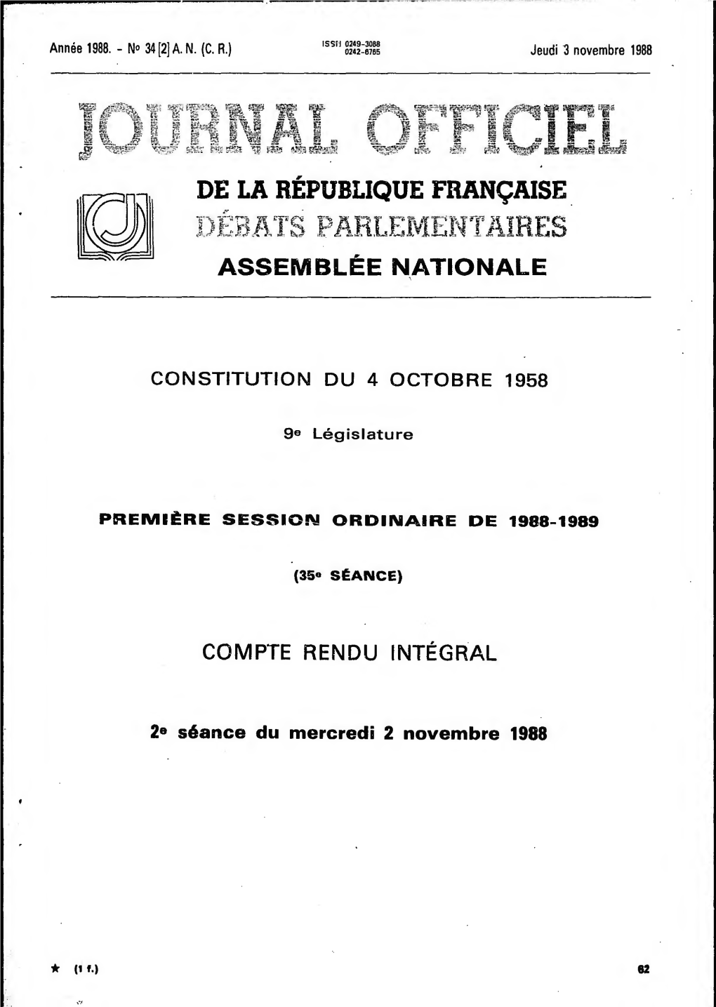 De La République Française -§