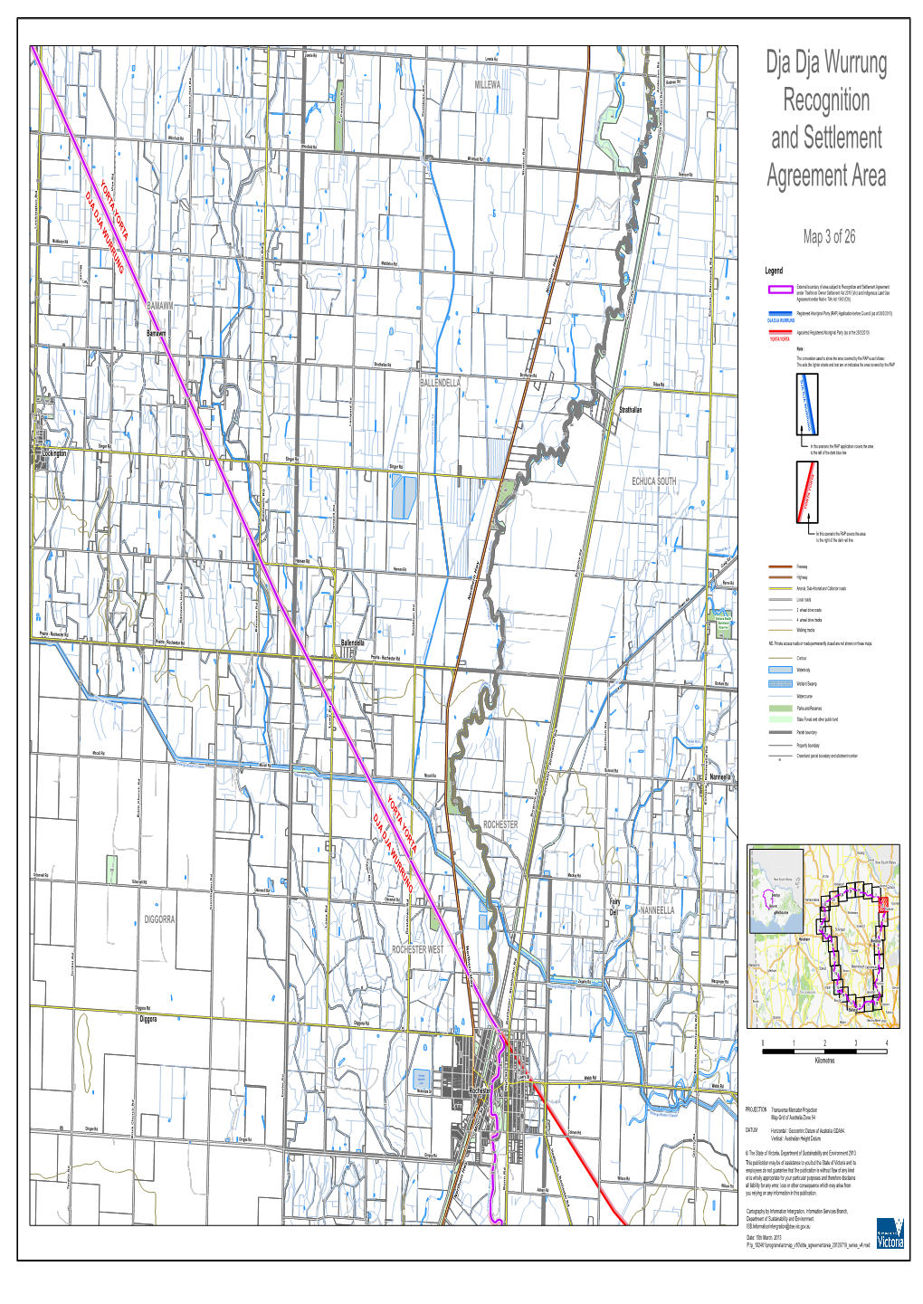 Dja Dja Wurrung Recognition and Settlement Agreement Area