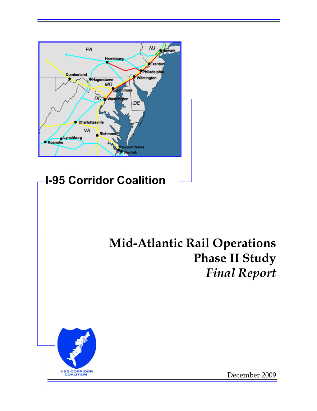Mid-Atlantic Rail Operations Phase II Study Final Report