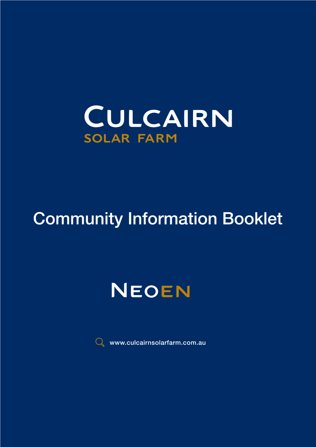 Community Information Booklet