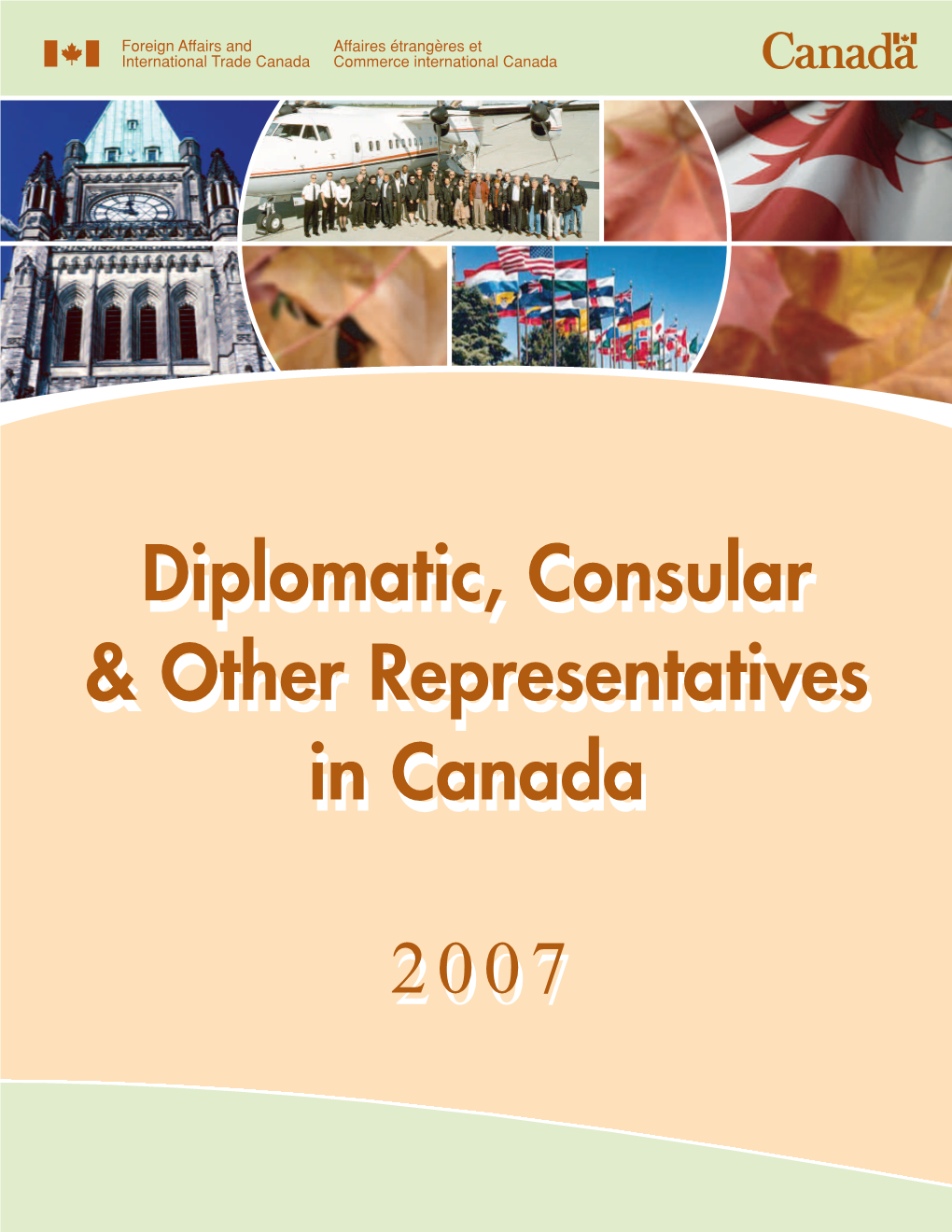 Diplomatic, Consular & Other Representatives in Canada Inside