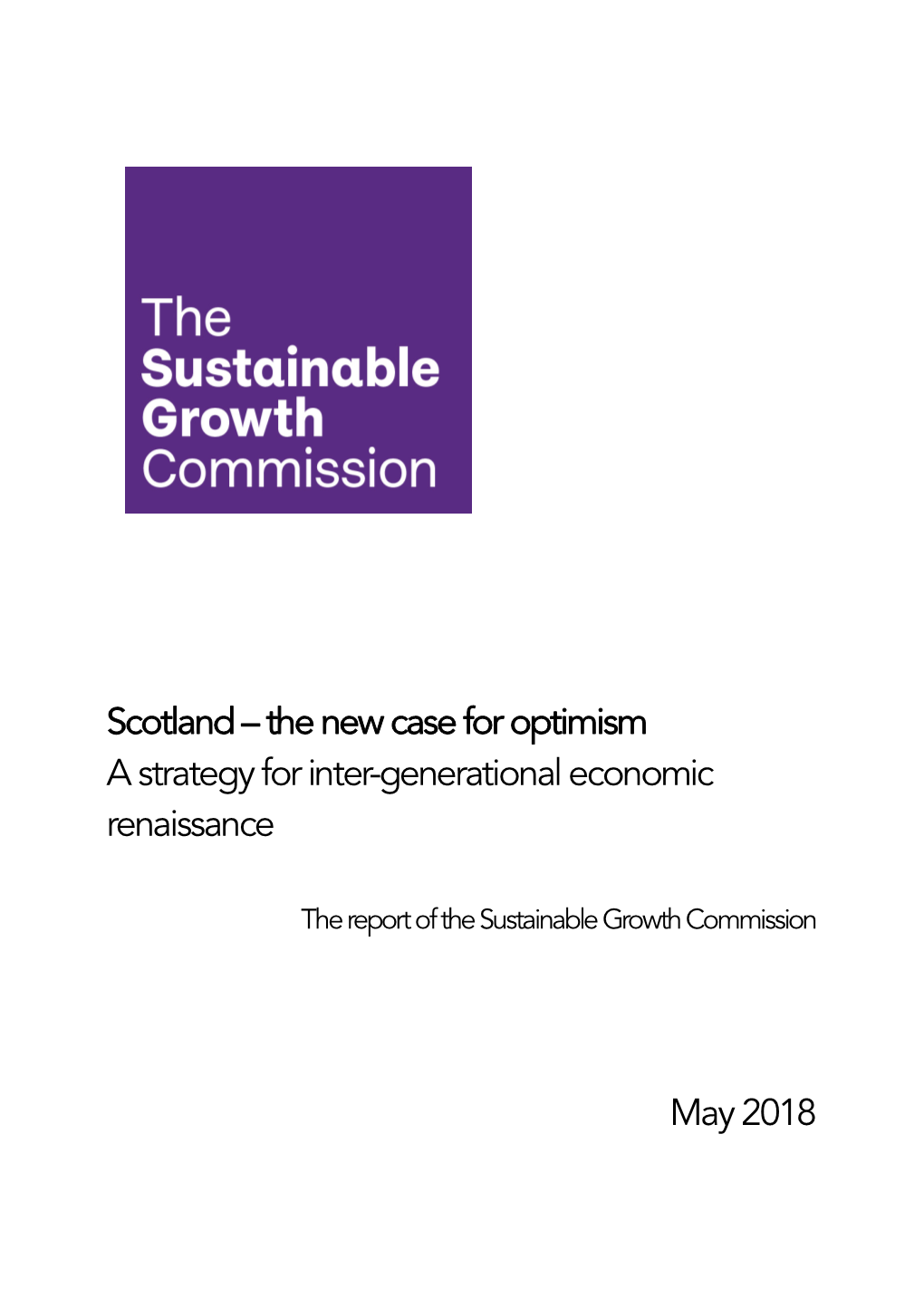 Sustainable Growth Commission