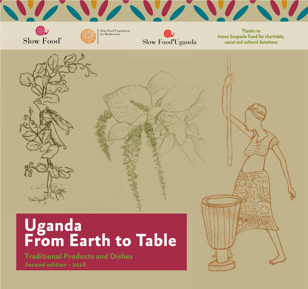 Uganda from Earth to Table Traditional Products and Dishes Second Edition - 2018