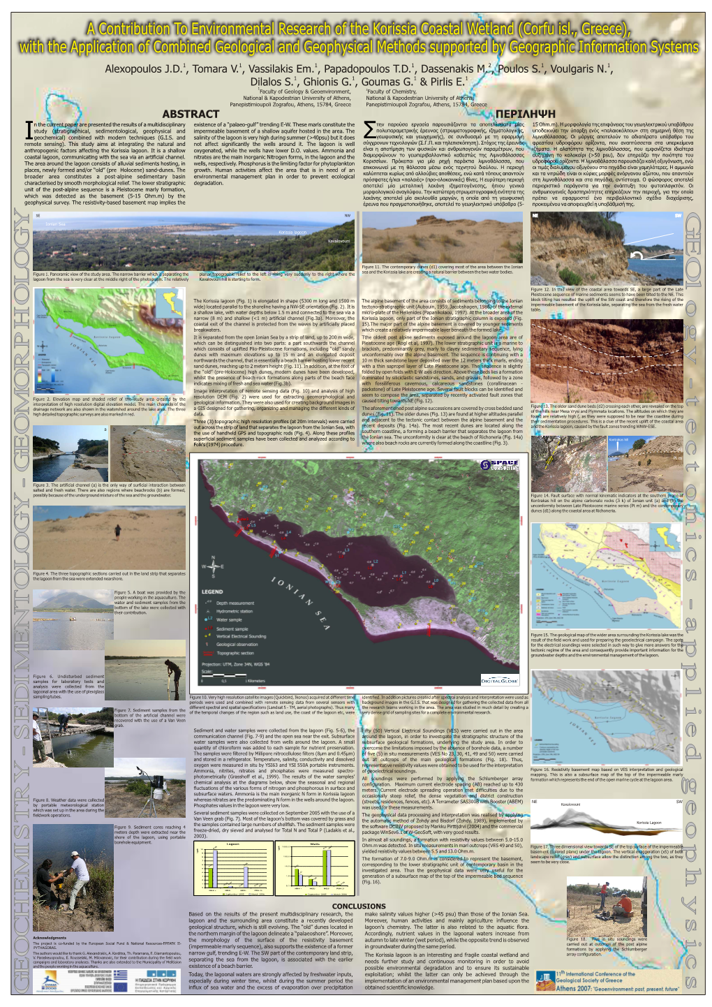 A Contribution to Environmental Research of the Korissia Coastal