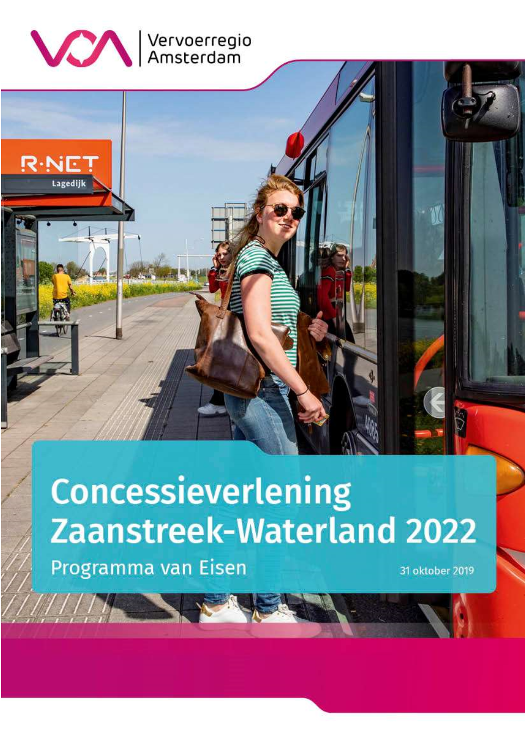 Programma Van Eisen Concessieverlening OV Zaanstreek