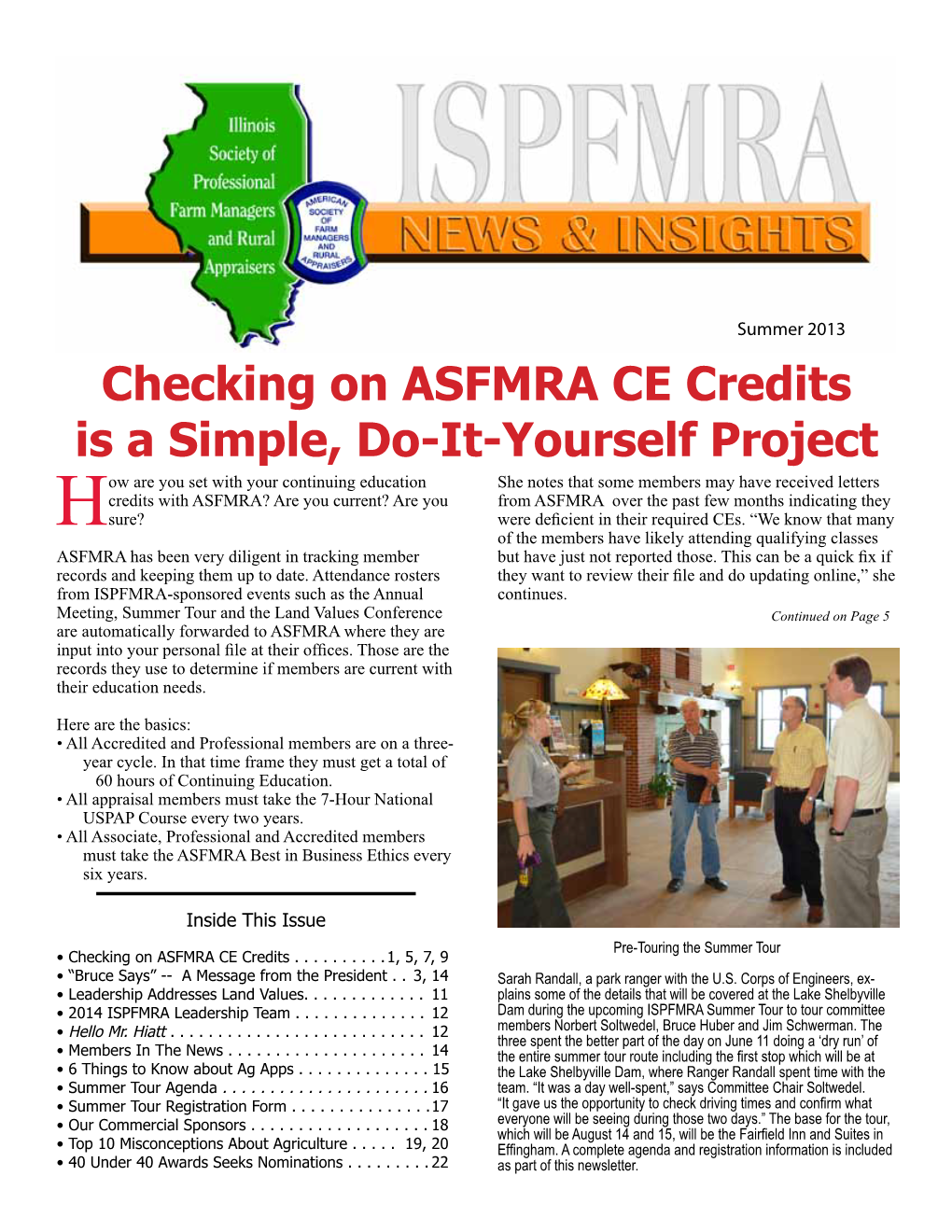 Checking on ASFMRA CE Credits Is a Simple, Do-It-Yourself Project