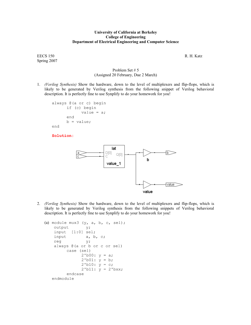 University of California at Berkeley s6