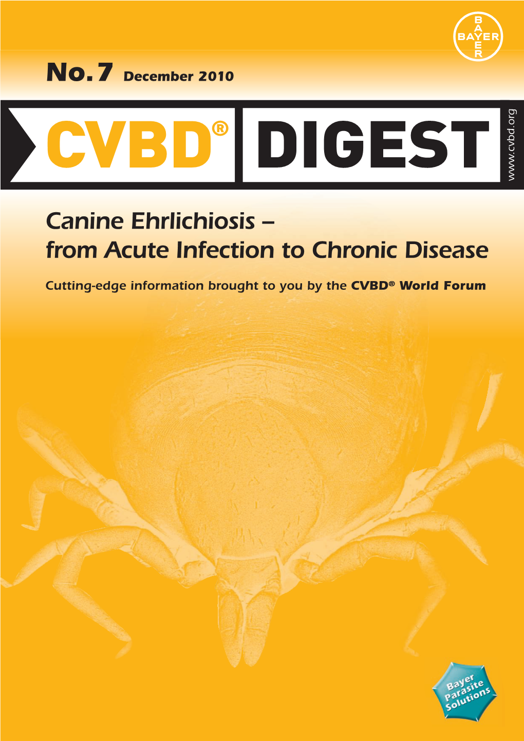 Canine Ehrlichiosis – from Acute Infection to Chronic Disease