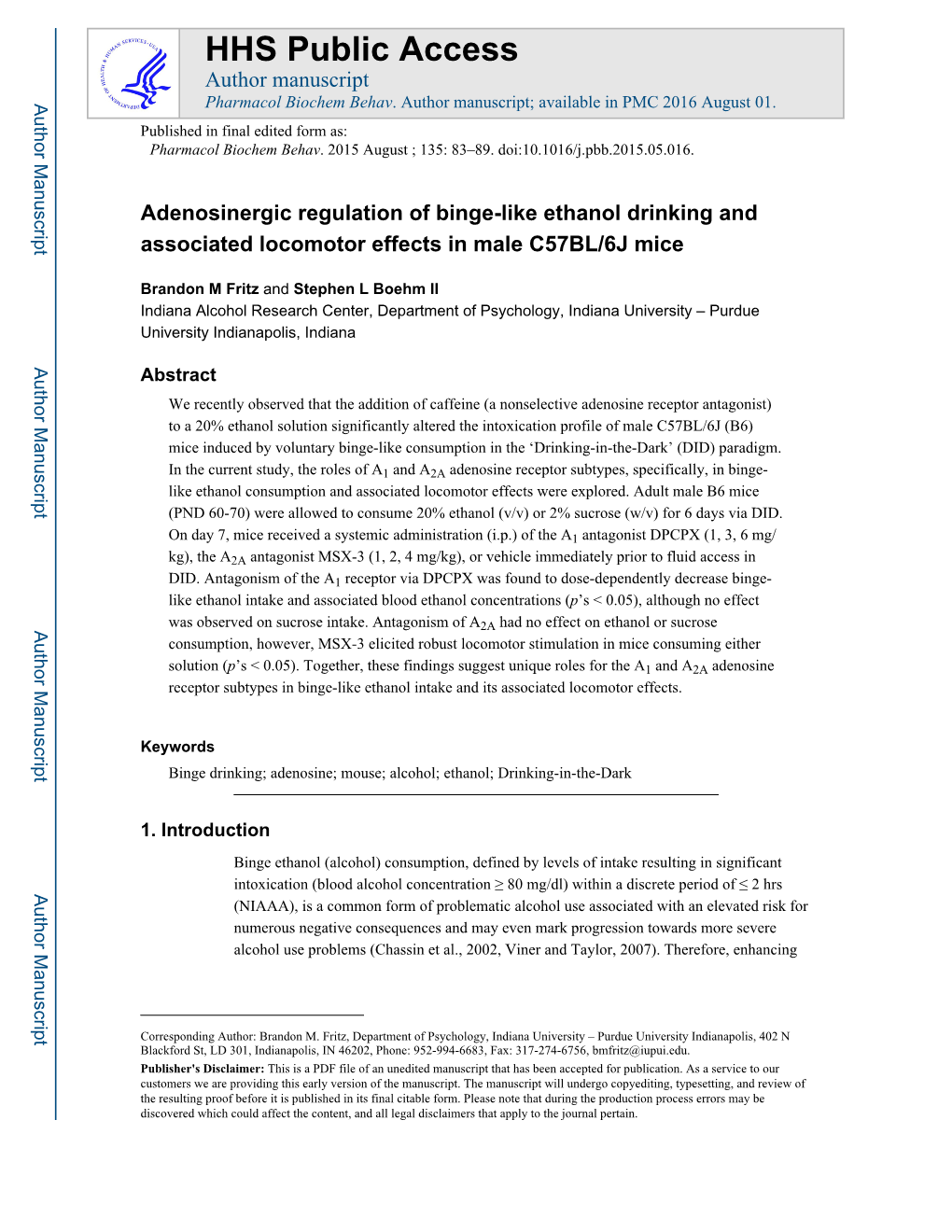 HHS Public Access Author Manuscript