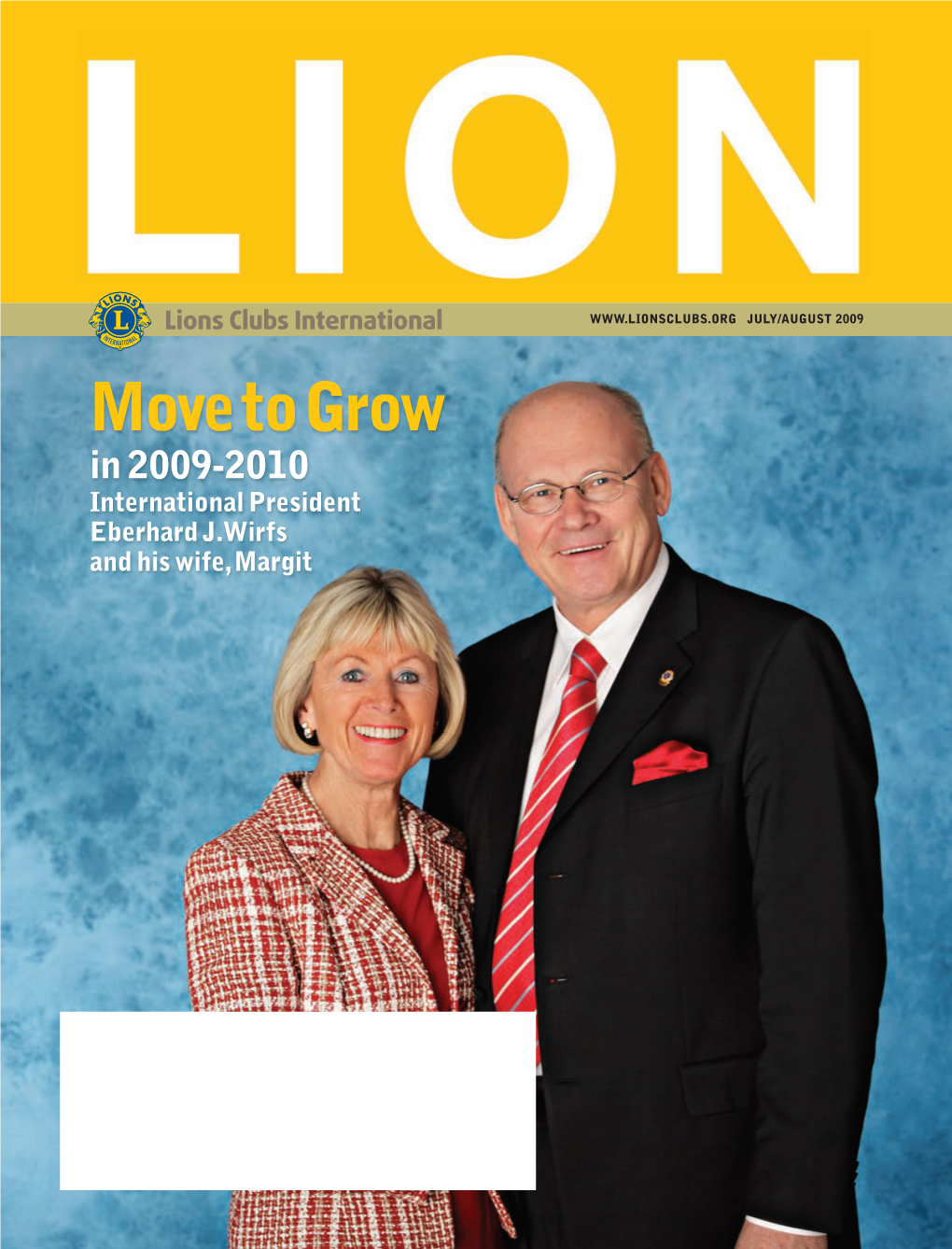 Move to Grow in 2009-2010 International President Eberhard J