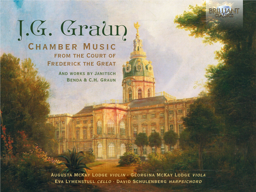 Chamber Music from the Court of Frederick the Great and Works by Janitsch Benda & C.H