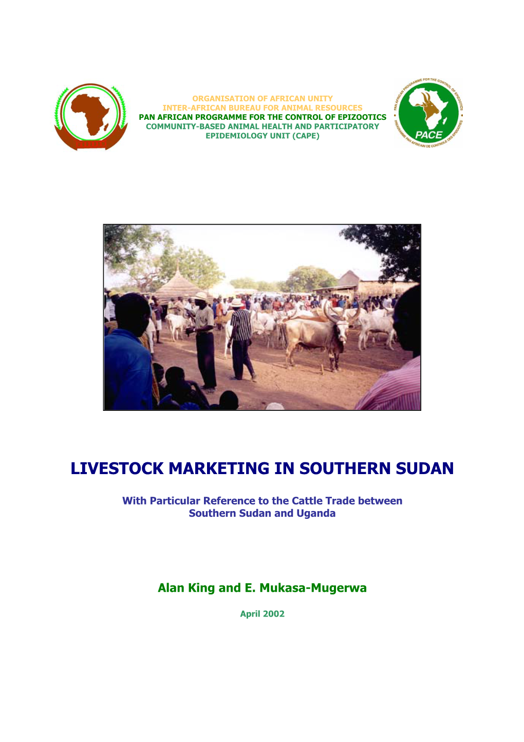 Livestock Marketing in Southern Sudan