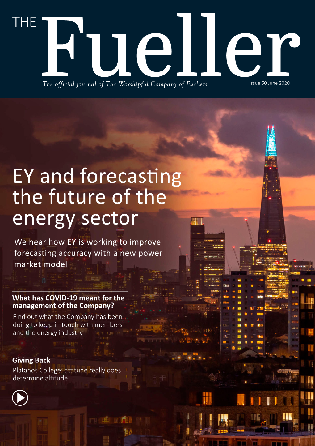EY and Forecas Ng the Future of the Energy Sector
