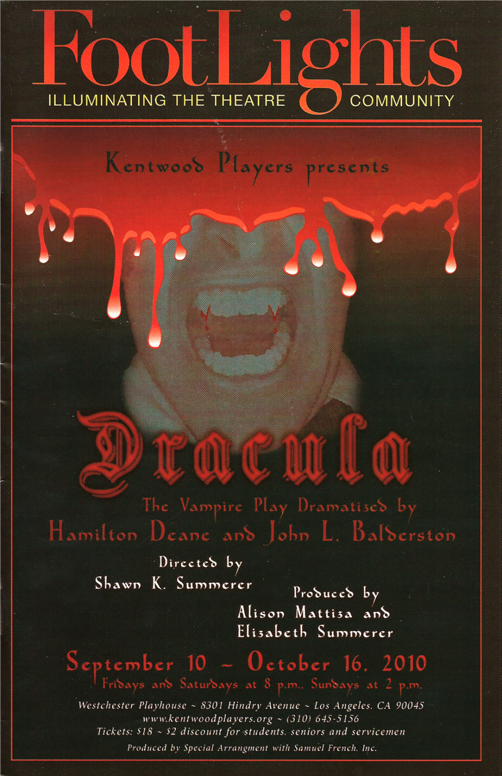 Dracula by Hamilton Deane and John L