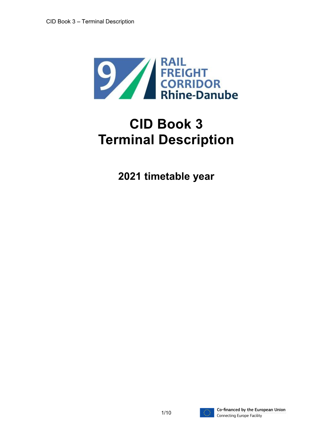 CID Book 3 Terminal Description