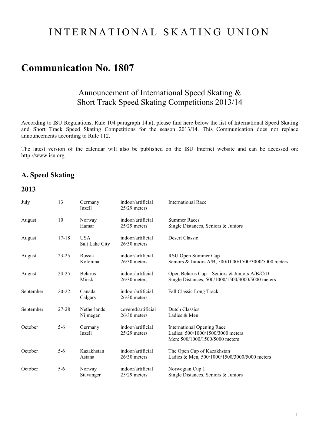ISU Communication 1807