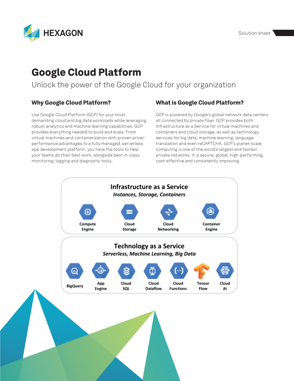 Google Cloud Platform Unlock the Power of the Google Cloud for Your Organization