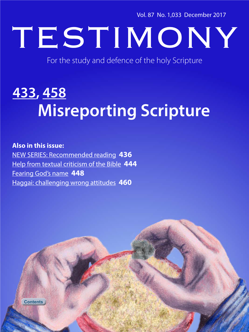 Misreporting Scripture