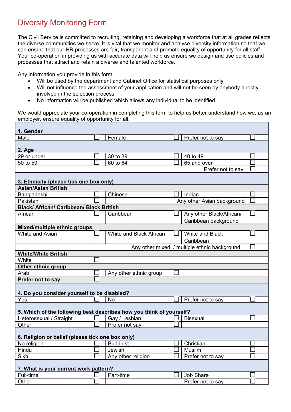 Any Information You Provide in This Form