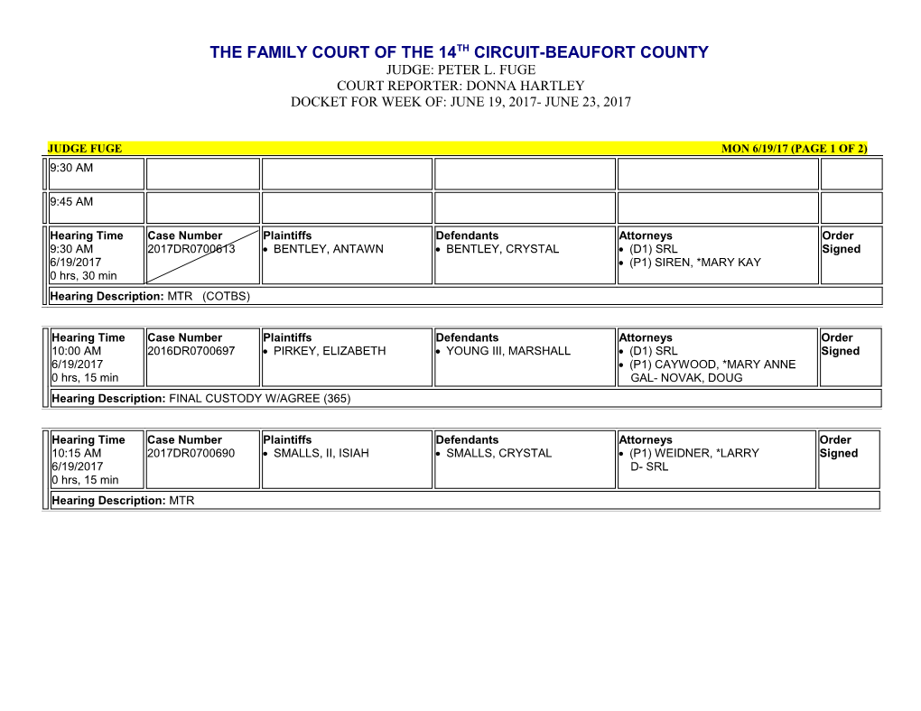 Judge Fuge Mon 6/19/17 (Page 1 of 2)