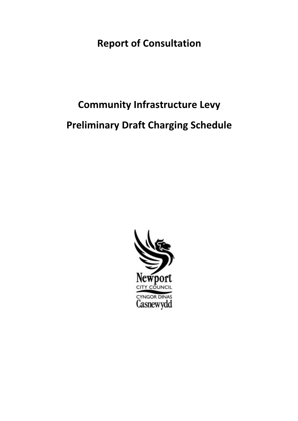 CIL Appendix B Preliminary Draft Charging Schedule Report Of