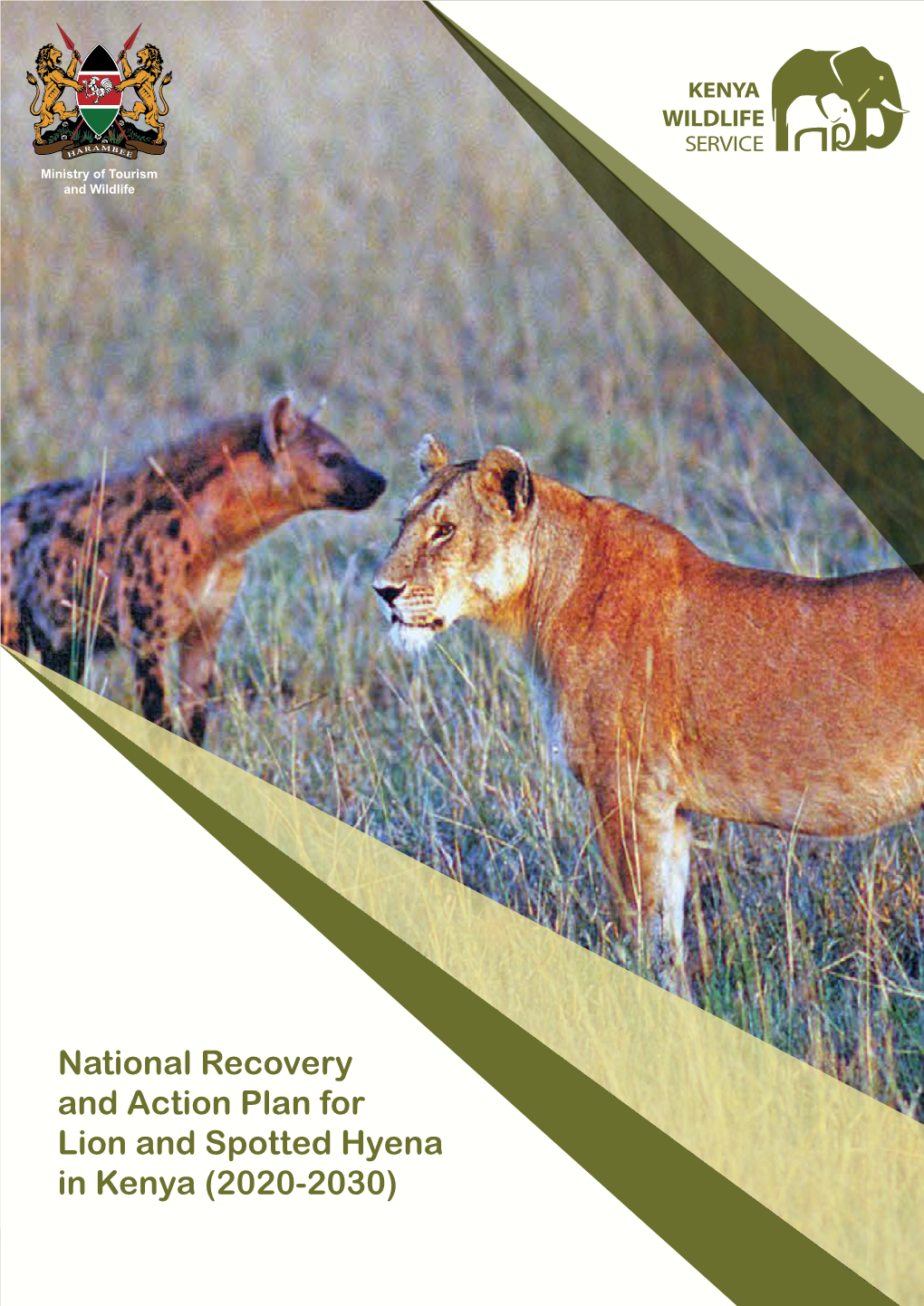 National Recovery and Action Plan for Lion and Spotted Hyena in Kenya