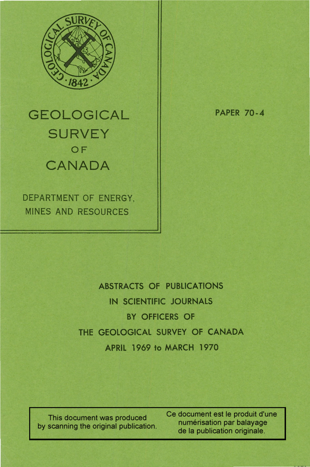 Survey of Canada