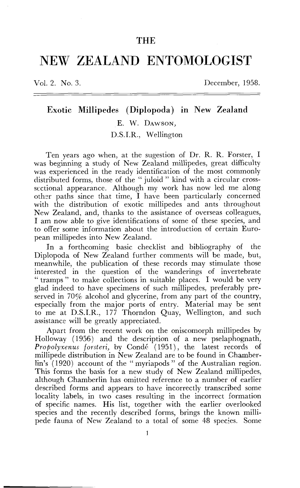 New Zealand Entomologist