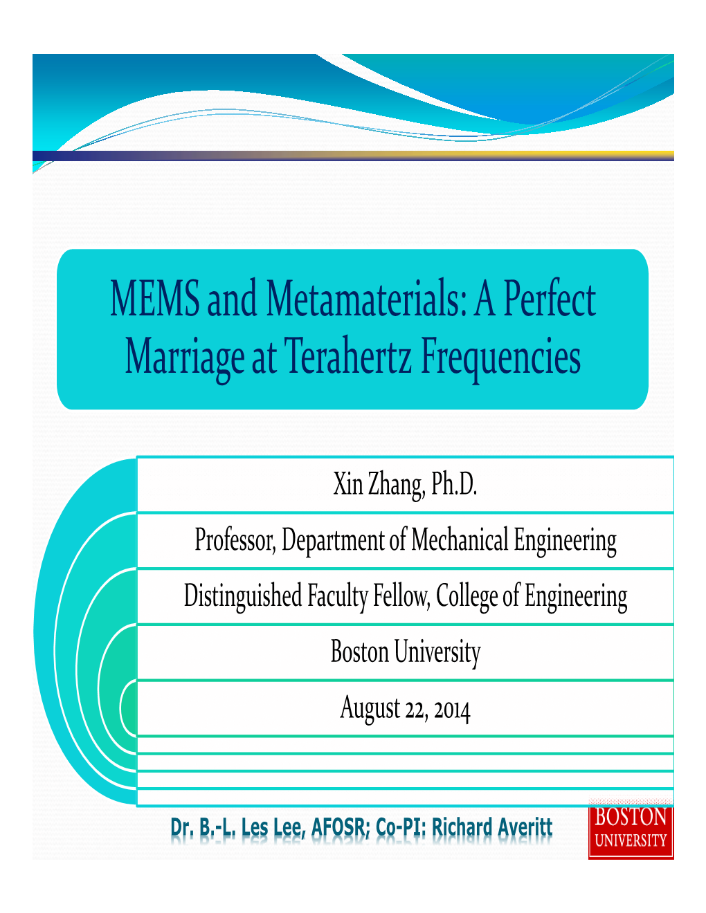 MEMS and Metamaterials: a Perfect Marriage at Terahertz Frequencies