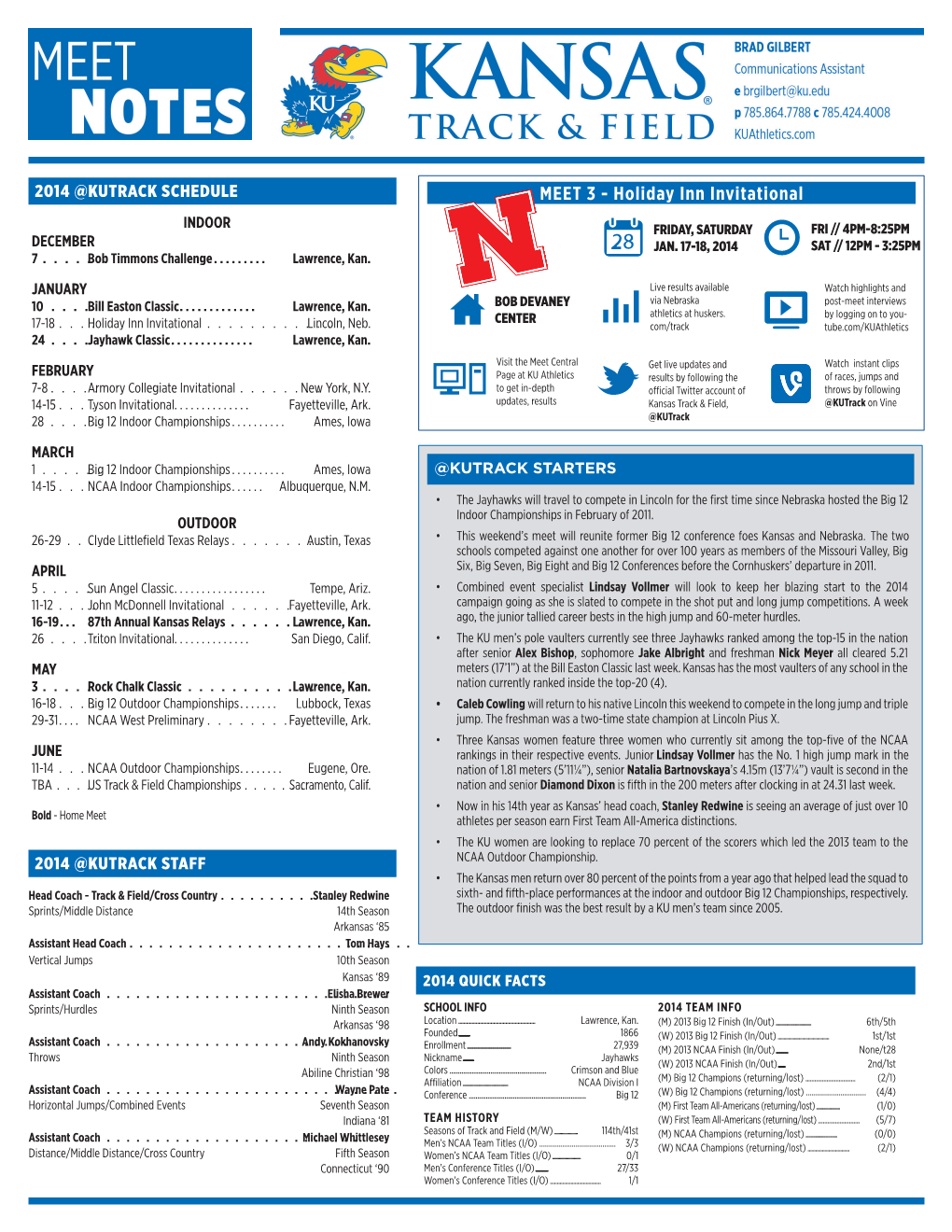 MEET 3 - Holiday Inn Invitational