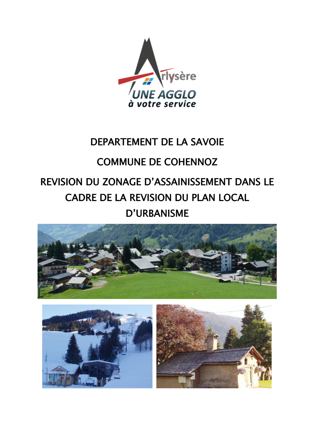 Departement De La Savoie Commune De Cohennoz