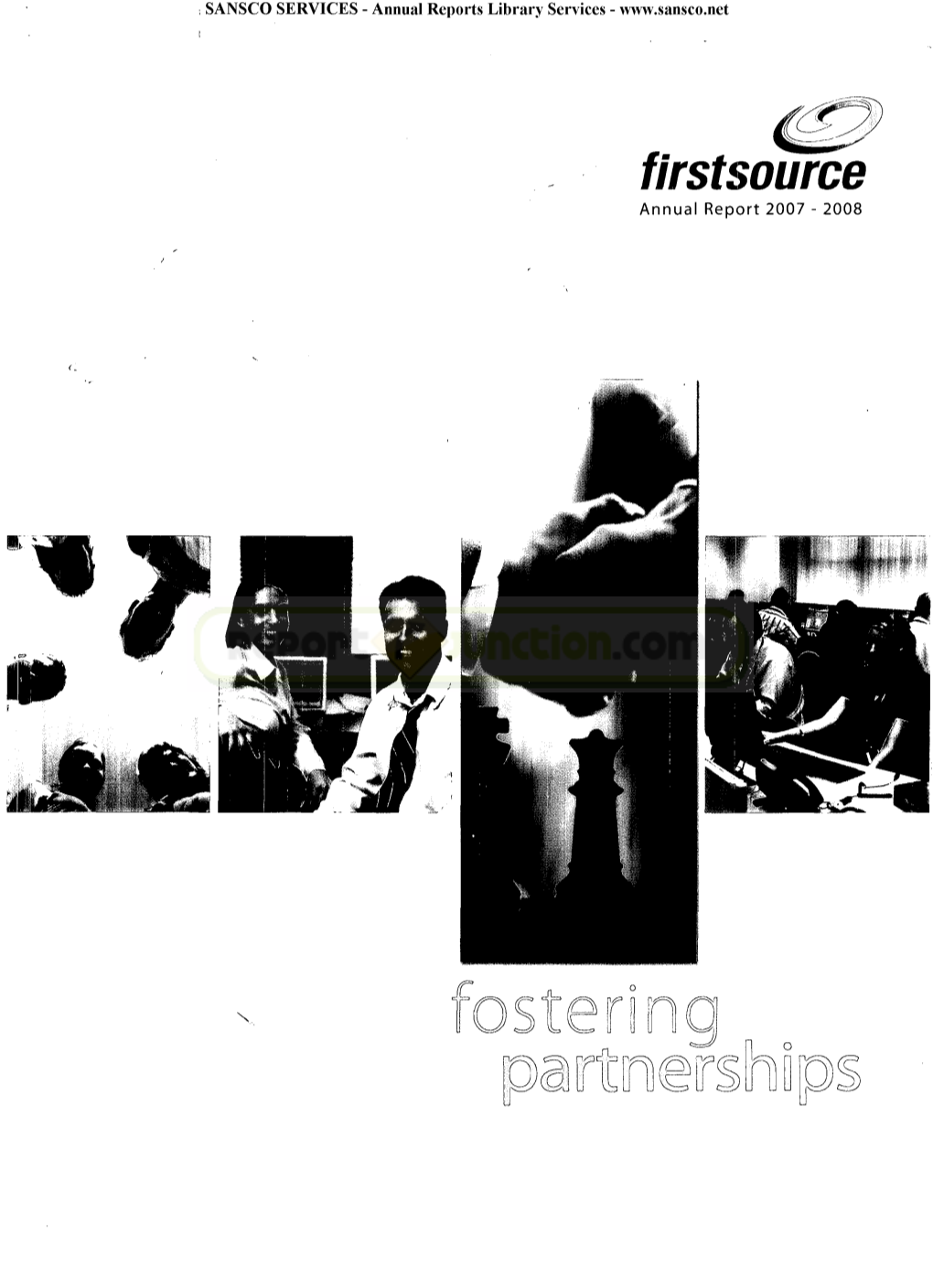 Firstsource Annual Report 2007 - 2008