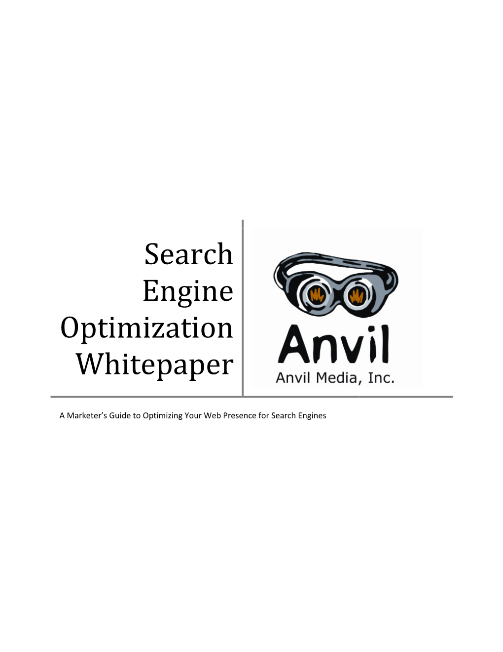Search Engine Optimization Whitepaper