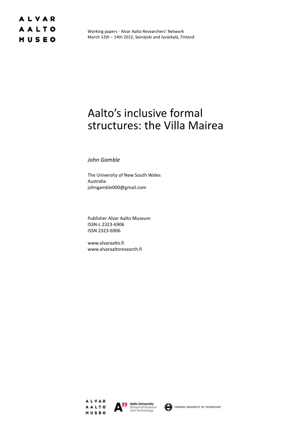 The Villa Mairea