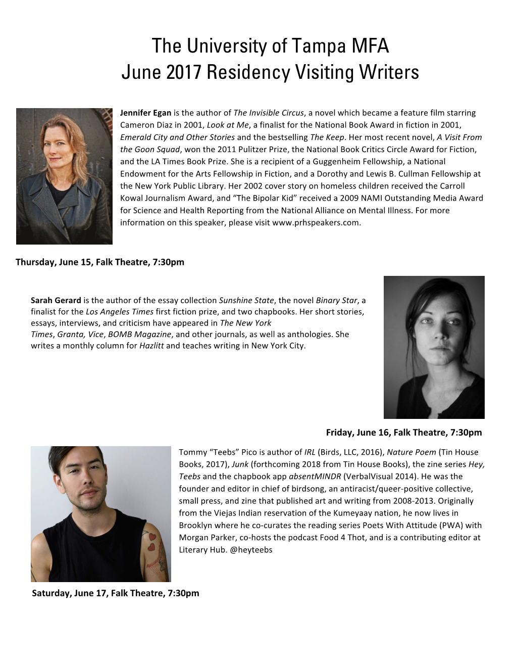 View June 2017 Lectores Reading Series (PDF)