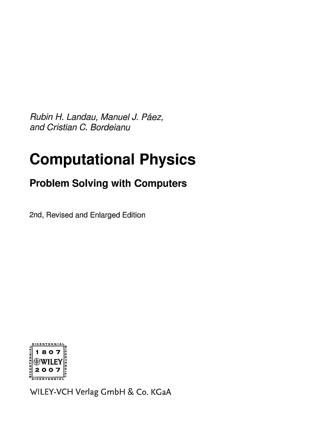 Computational Physics