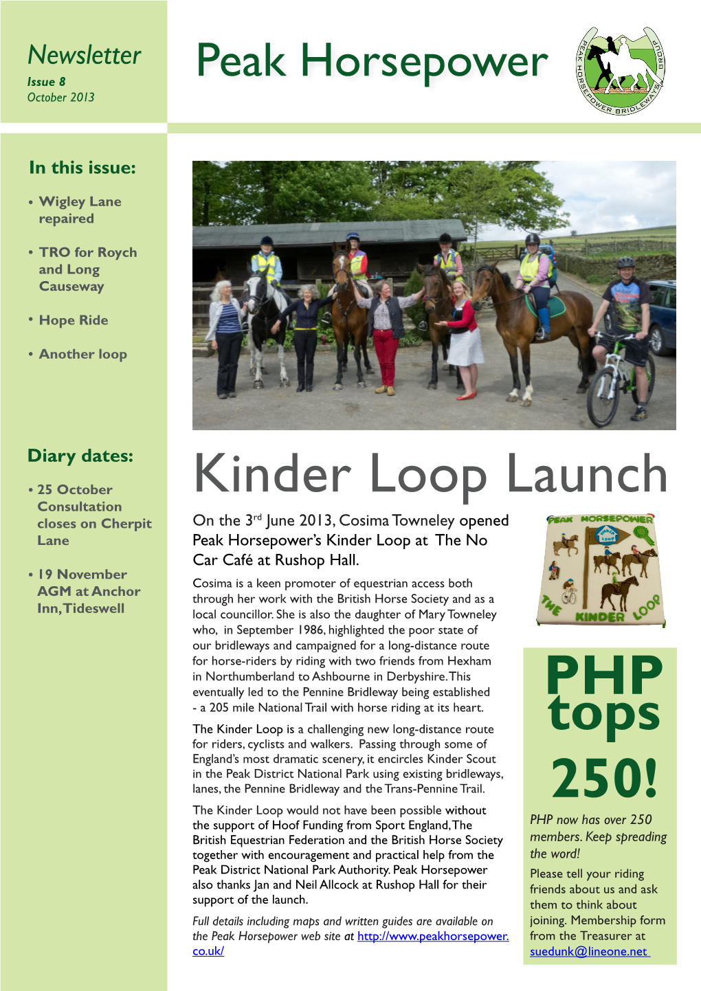 Kinder Loop Launch PHP Tops 250!