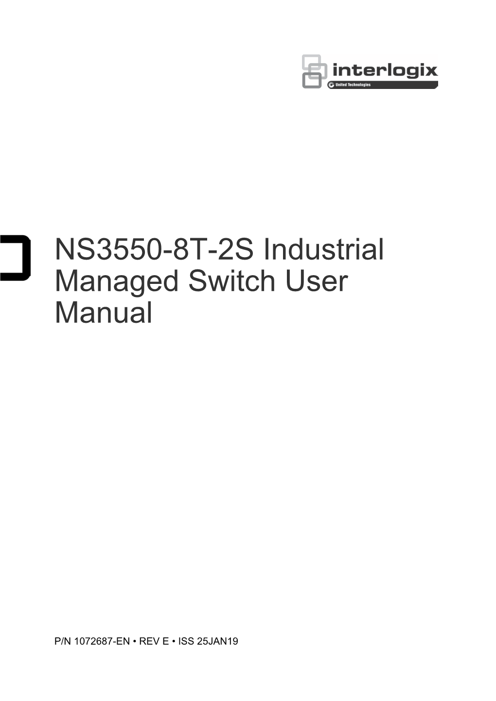 (NS3550-8T-2S) User Manual