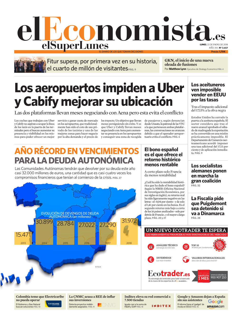 Los Aeropuertos Impiden a Uber Y Cabify Mejorar Su Ubicación