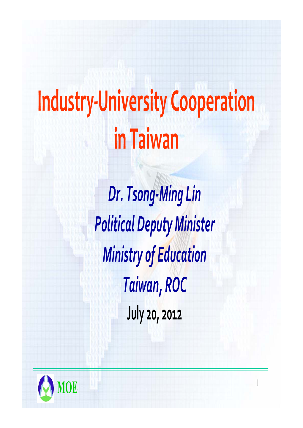 Industry-University Cooperation in Taiwan