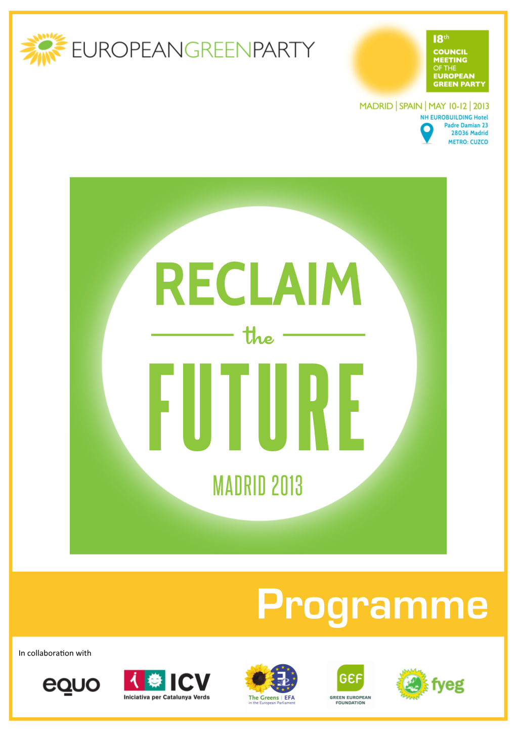Programme Booklet Madrid Council