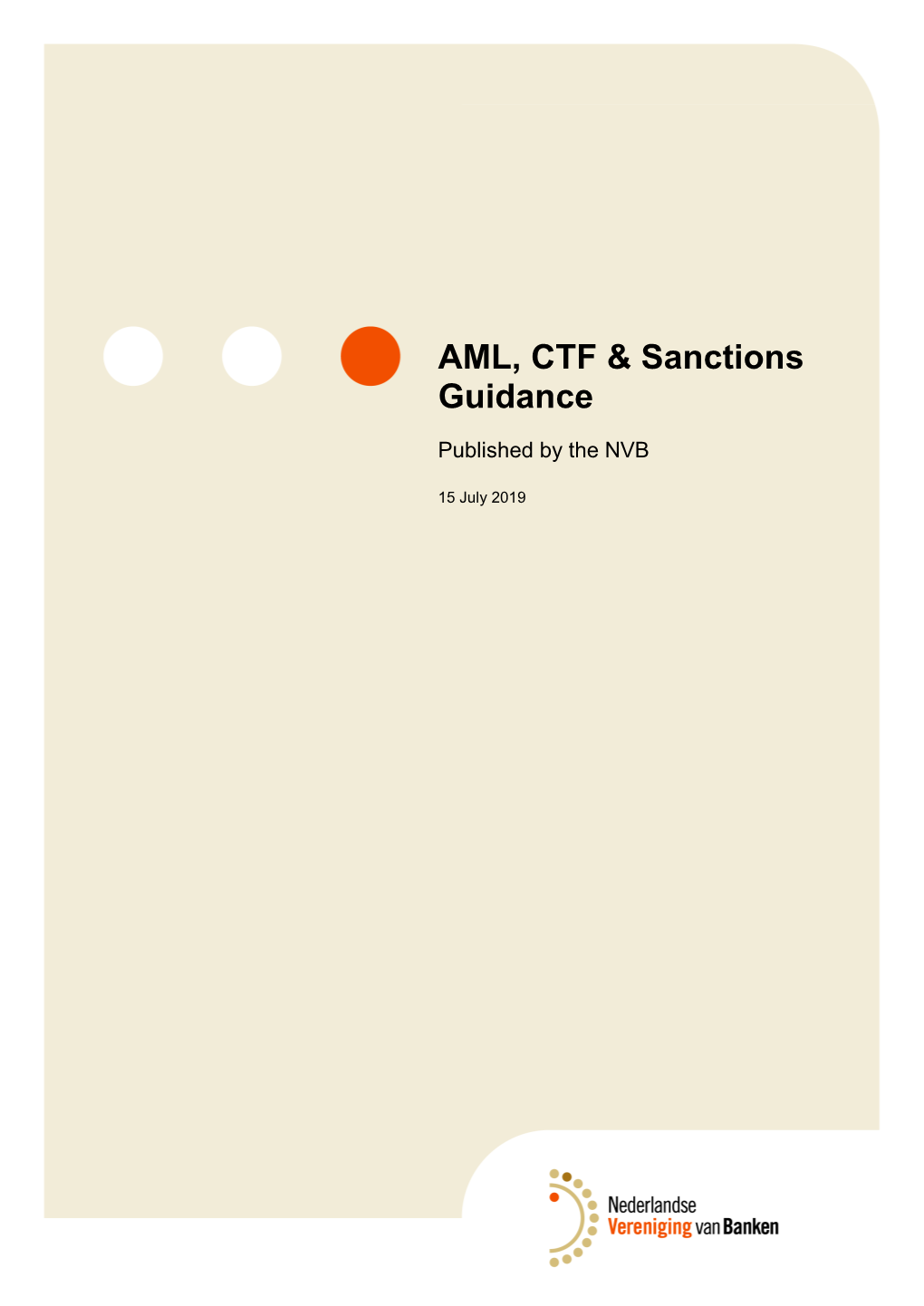 AML, CTF & Sanctions Guidance