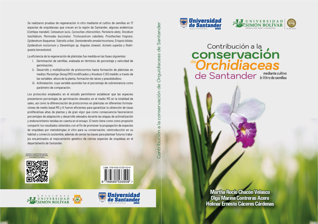 Contribución a La Conservacion De Orquideas De Santander.Pdf
