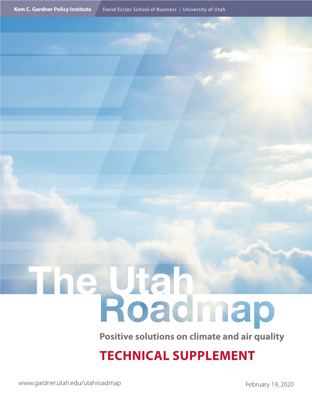 The Utah Roadmap: Positive Solutions on Climate and Air Quality