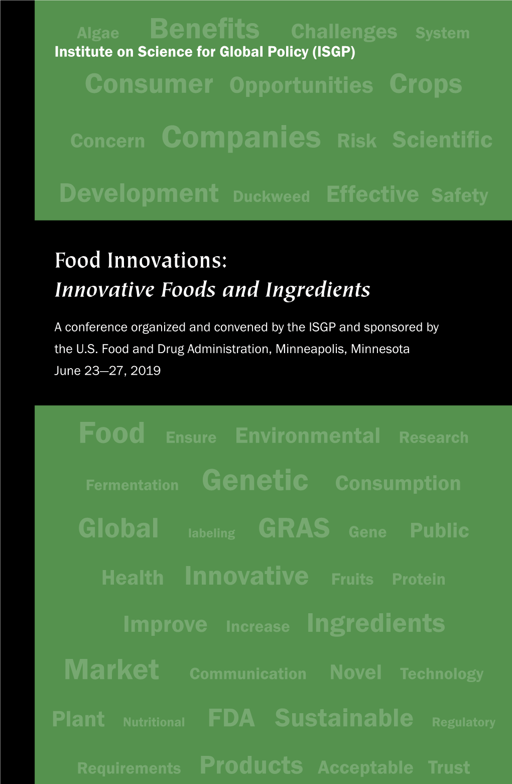 Innovative Foods and Ingredients Development Duckweed Effective Safety