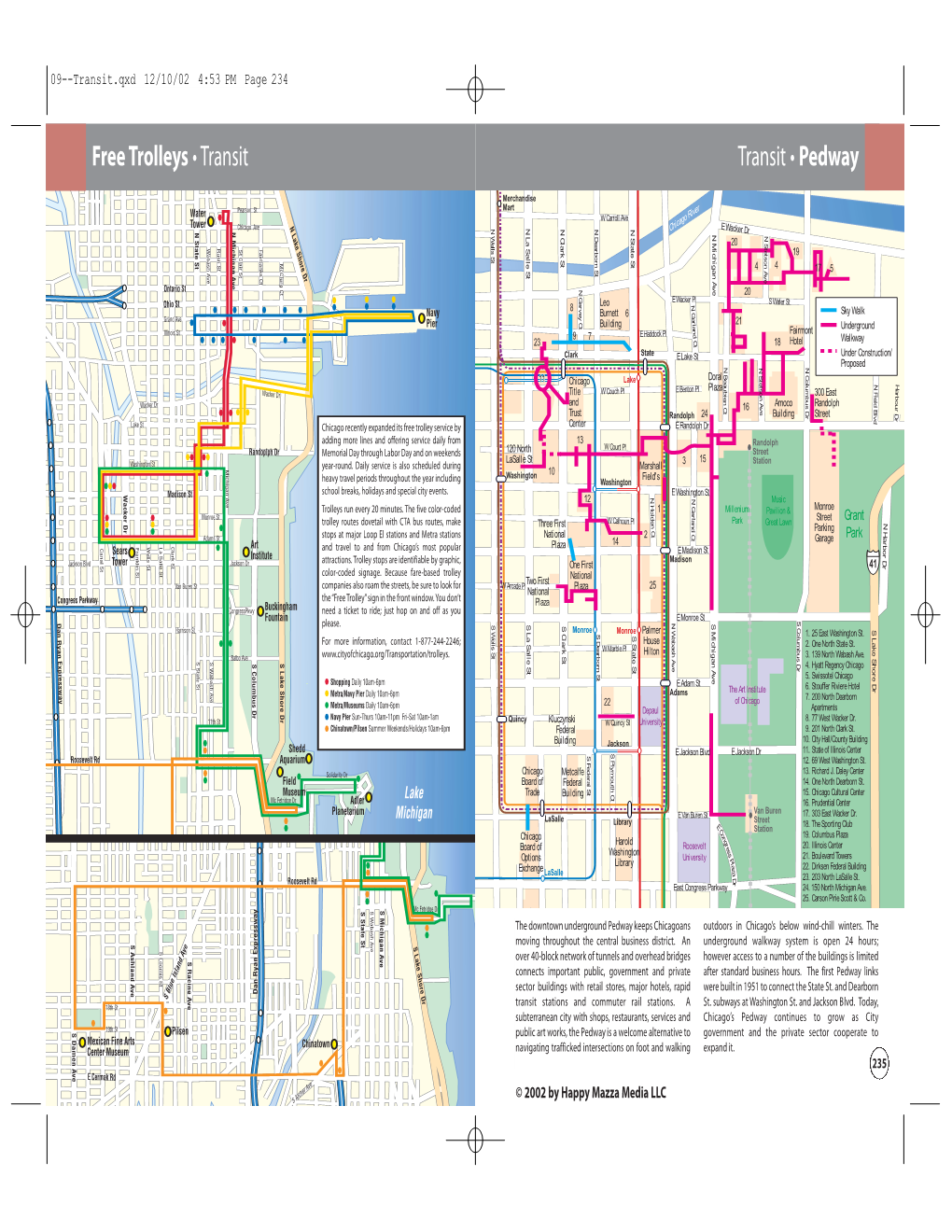 Transit • Pedway Free Trolleys • Transit