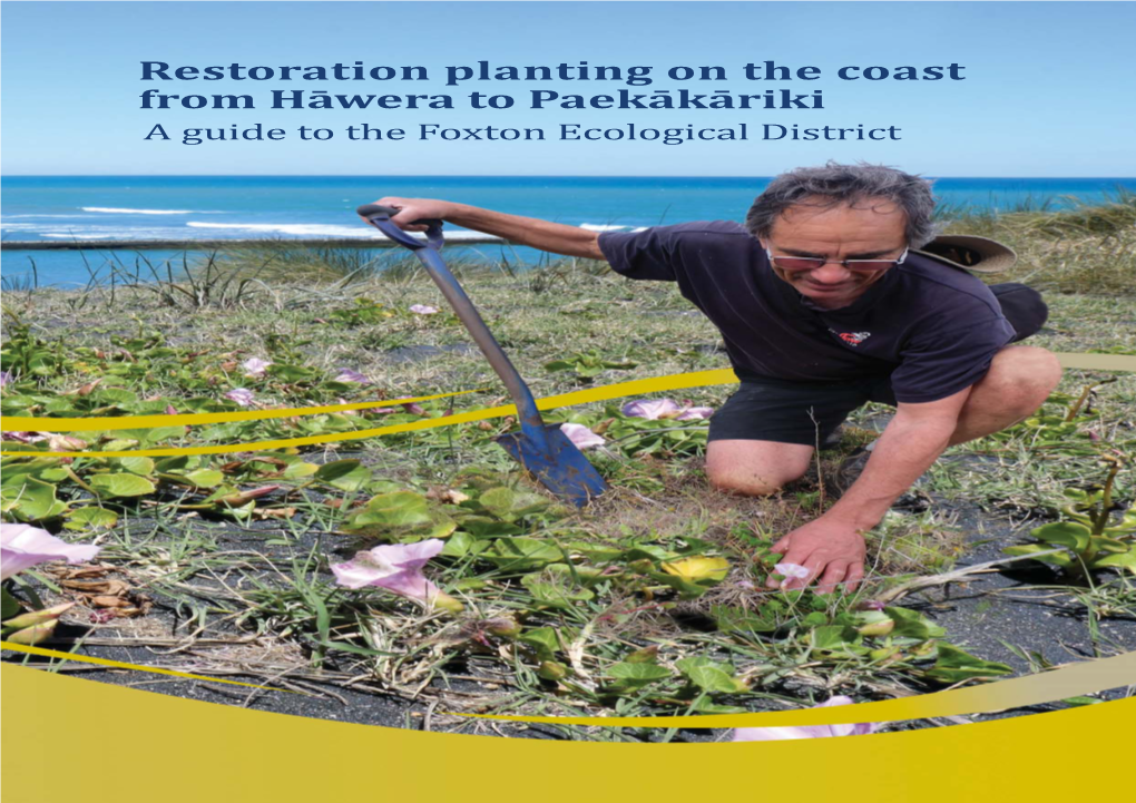Restore Taranaki's Restoration Planting Guide (Foxton)
