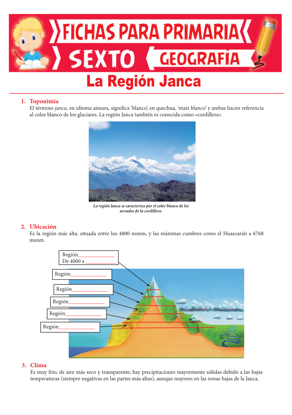 La Región Janca