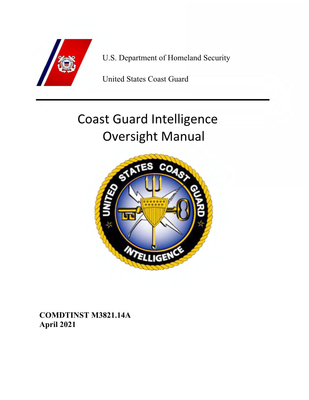 Coast Guard Intelligence Oversight Manual