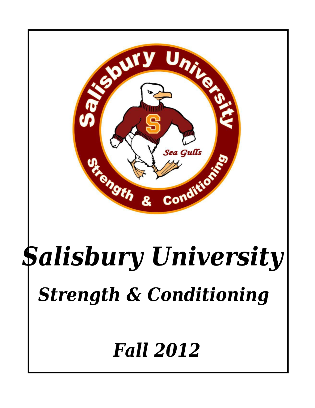 Salisbury University Strength & Conditioning